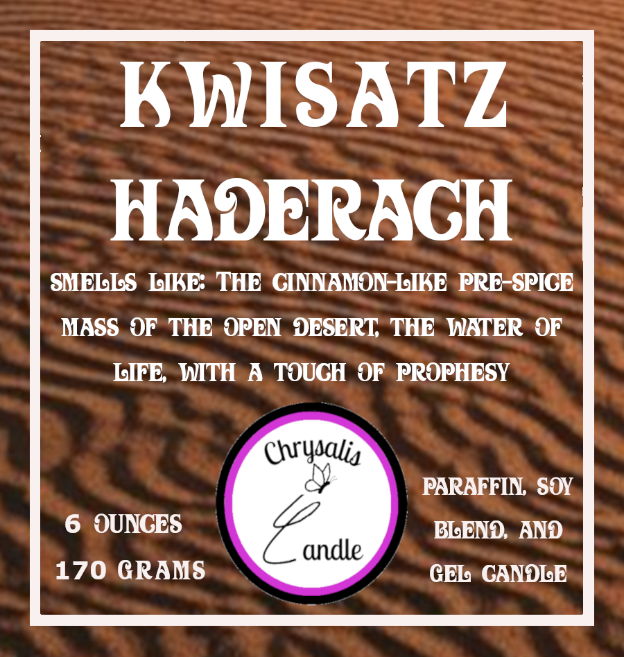 Dune Themed Layered "Kwisatz Haderach" Candle