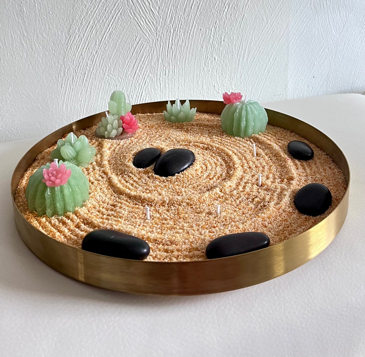 Succulent Zen Sand Wax Garden